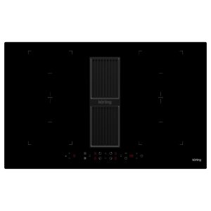 Индукционная варочная панель с интегрированной вытяжкой HIBH 84980 NB